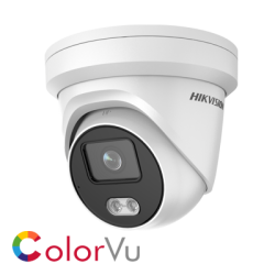 4 MP ColorVu Fixed Turret Network Camera
